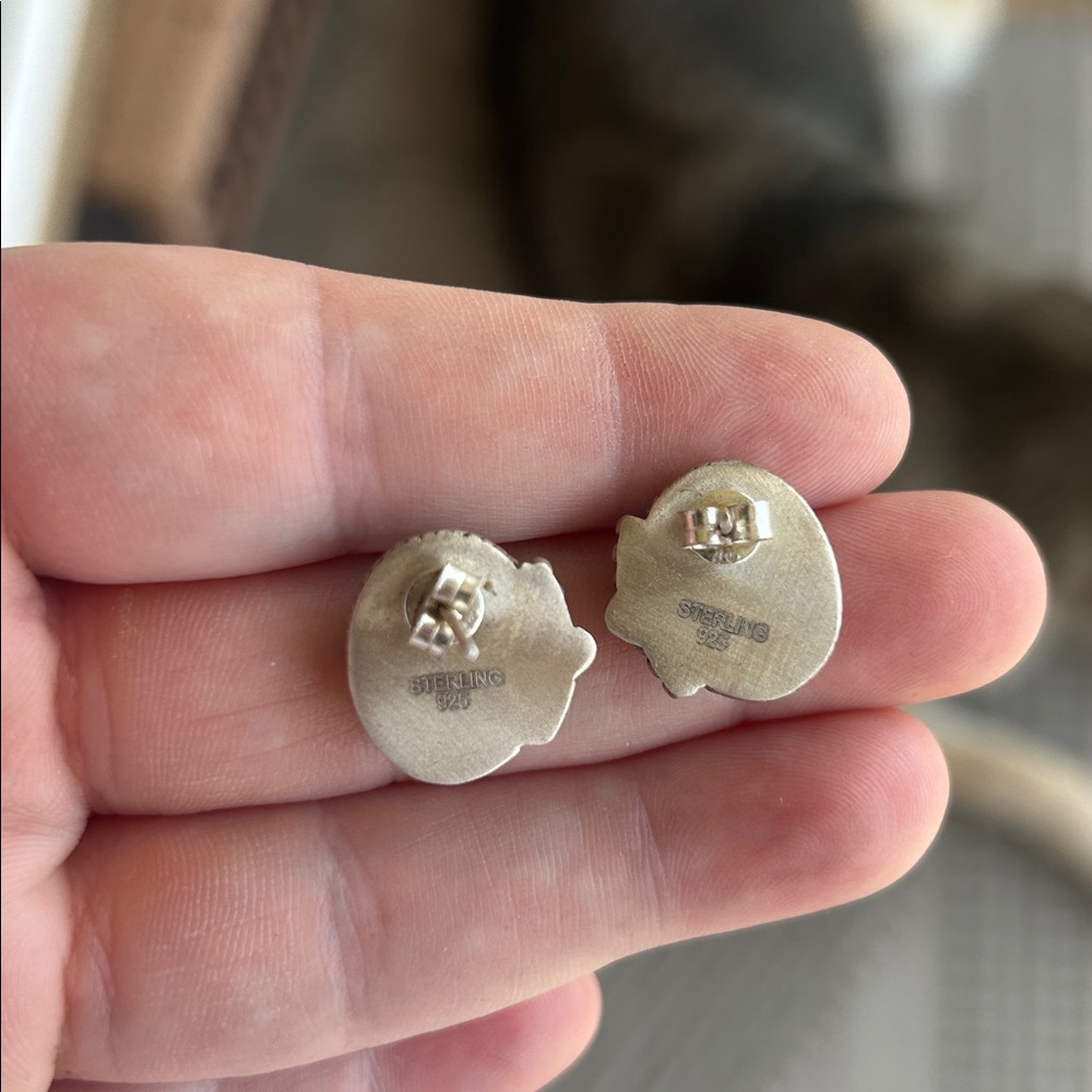 Turquoise Studs - Picture 2 of 3